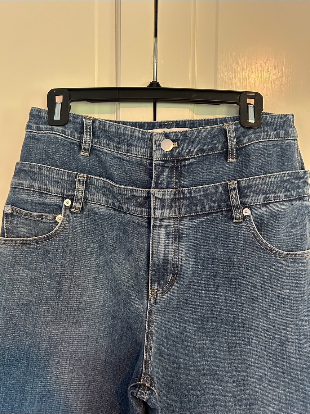 Tibi Women's Boyfriend Jeans in Medium Blue